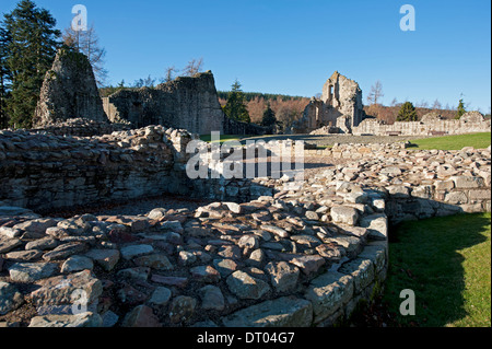 Les ruines impressionnantes de Kildrummy Castle près de Alford, Aberdeenshire, région de Grampian. L'Écosse. 9302 SCO Banque D'Images