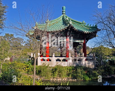 La Pagode Chinoise, Stow Lake, Golden Gate Park, Banque D'Images
