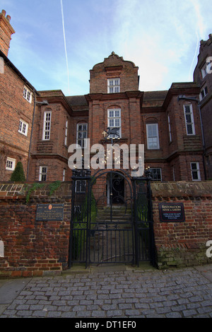 Maison de restauration à Rochester dans le Kent Royaume-uni en hiver Banque D'Images