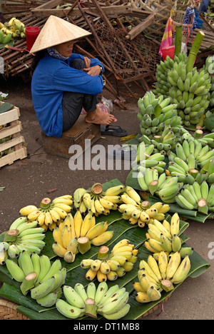 Marché de Dong Ba, Hue, Vietnam, Indochine, Asie du Sud-Est, l'Asie Banque D'Images