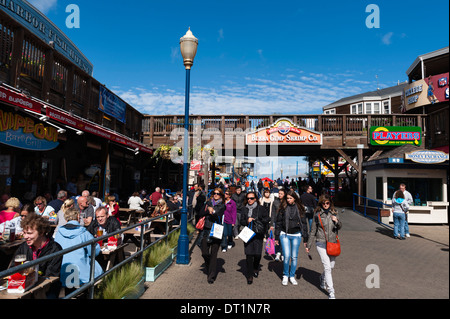 Pier 39, Fisherman's Wharf, San Francisco, Californie, États-Unis d'Amérique, Amérique du Nord Banque D'Images