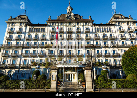 Grand Hotel des Iles Borromees, Stresa, Lac Majeur, Piémont, Italie, Europe Banque D'Images