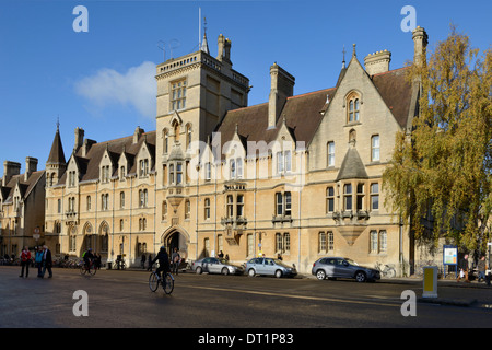 Au Balliol College, Broad Street, Oxford, Oxfordshire, Angleterre, Royaume-Uni, Europe Banque D'Images