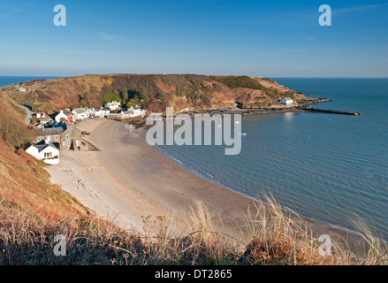 Porthdinllaen Beach, péninsule de Lleyn, Nefyn, Gwynedd, au nord du Pays de Galles, Royaume-Uni Banque D'Images