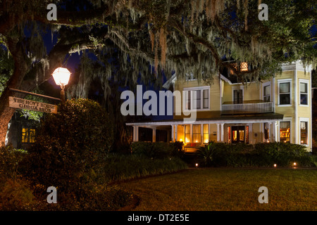 Le Hoyt House, vers 1905, dans la ville historique de Fernandina Beach, en Floride. Banque D'Images