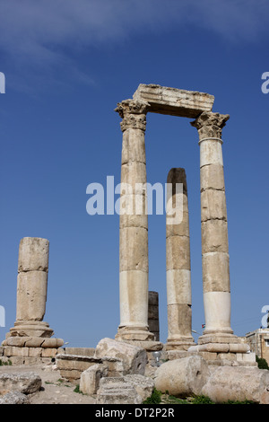 Temple d'Hercule, Amman, Jordanie Banque D'Images