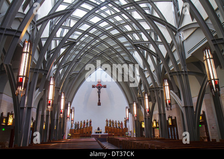 Florida Ave Maria, communauté religieuse, Oratoire, église, cathédrale, catholique romaine, intérieur intérieur, visiteurs voyage visite touristique site touristique Banque D'Images