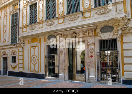 Galleria Nazionale di Palazzo Spinola de Gênes, au nord ouest de l'Italie. Banque D'Images