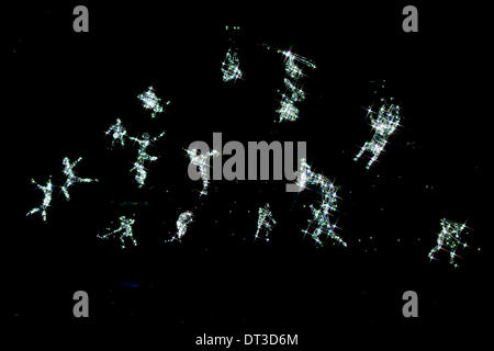 Sotchi, Krasnodar, Russie. 07Th Feb 2014. Coulisses pendant la cérémonie d'OUVERTURE DES XXIIES JEUX OLYMPIQUES d'au stade olympique Fisht : Action Crédit Plus Sport Images/Alamy Live News Banque D'Images