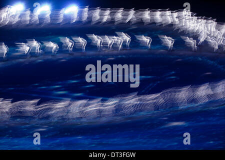 Sotchi, Krasnodar, Russie. 07Th Feb 2014. Coulisses pendant la cérémonie d'OUVERTURE DES XXIIES JEUX OLYMPIQUES d'au stade olympique Fisht : Action Crédit Plus Sport Images/Alamy Live News Banque D'Images