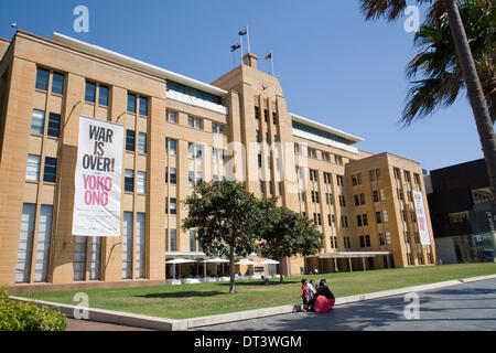 Sydney, Australie. 8 février 2014. Yoko Ono exposition au Musée d'Art Contemporain de Sydney,Crédit : martin berry/Alamy Live News Banque D'Images