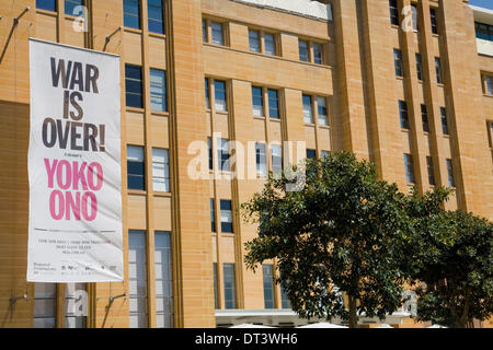 Sydney, Australie. 8 février 2014. Yoko Ono exposition au Musée d'Art Contemporain de Sydney,Crédit : martin berry/Alamy Live News Banque D'Images