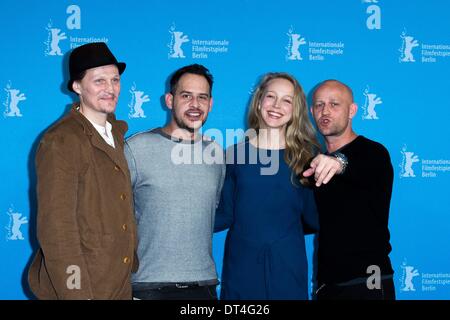 Berlin, Allemagne. Feb 8, 2014. Maximilian Erlenwein présente dans 64e Festival International du Film de Berlin le film 'Stereo' Credit : Goncalo Silva/NurPhoto ZUMAPRESS.com/Alamy/Live News Banque D'Images