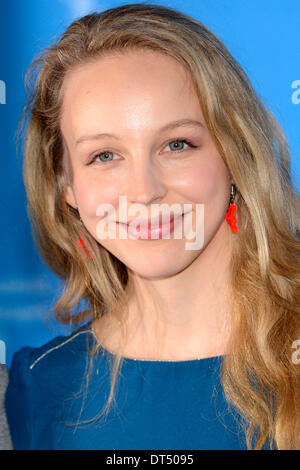 Berlin, Allemagne. Le 08 février, 2014. Petra Schmidt-Schaller durant la 'Stereo' photocall lors de la 64e Festival International du Film de Berlin Berlinale 2014 / le 08 février 2014 à Berlin, Allemagne. Photo : afp/Alamy Live News Banque D'Images