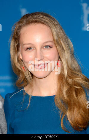 Berlin, Allemagne. Le 08 février, 2014. Petra Schmidt-Schaller durant la 'Stereo' photocall lors de la 64e Festival International du Film de Berlin Berlinale 2014 / le 08 février 2014 à Berlin, Allemagne. Photo : afp/Alamy Live News Banque D'Images