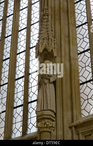 La sculpture de st. Antoine de Padoue Banque D'Images