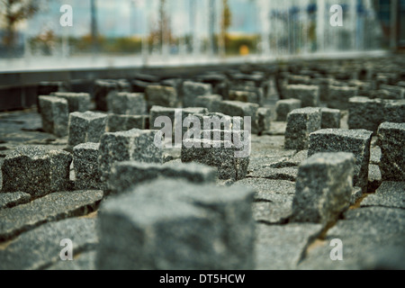 Crystal Tower, gratte-ciel de Madrid, placé dans la zone financière ,quatre gratte-ciel modernes (Retiro), Espagne Banque D'Images