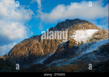 Tryfan Mountain, Snowdonia, le Nord du Pays de Galles Banque D'Images