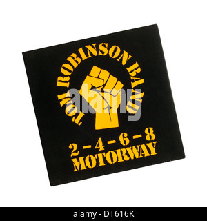 2-4-6-8 la plus proche était un seul par British punk rock / New Wave Group Tom Robinson Band sorti en 1977. Banque D'Images