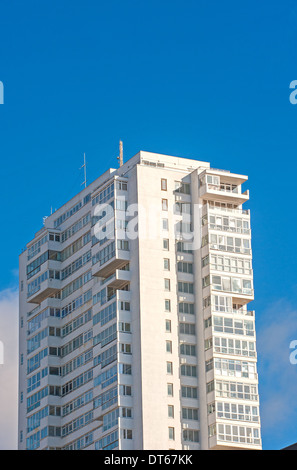 Hauteurs de Sussex un luxe bloc d'appartement dans le centre de Brighton, c'est aussi le plus haut sur la côte sud Banque D'Images