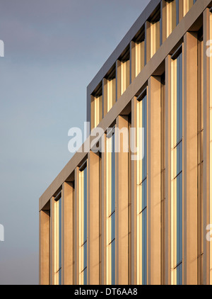 95 Wigmore Street, London, United Kingdom. Architecte : ORMS Architecture Design, 2013. Détail de la façade. Banque D'Images