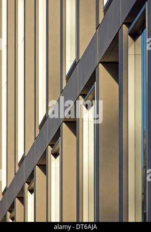 95 Wigmore Street, London, United Kingdom. Architecte : ORMS Architecture Design, 2013. Détail de la façade. Banque D'Images