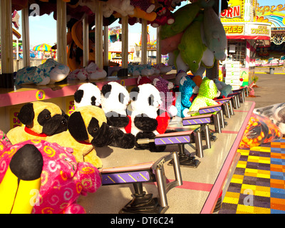 Jeu de hasard dans un parc d'attractions à mi-chemin Banque D'Images