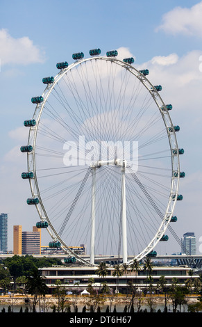 Le Singapore Flyer, Singapour Banque D'Images