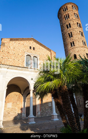 La Basilique de Sant'Apollinare Nuovo Ravenna Emilia-Romagna Italie Banque D'Images