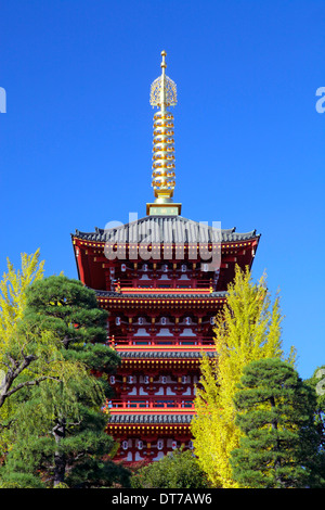 Takahata Fudo Cinq Pagode du Temple histoire Tokyo Japon Banque D'Images