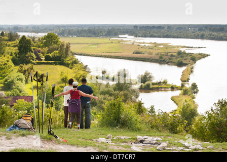 Bâton de marche nordique à la masse sur la colline parlementaire Banque D'Images