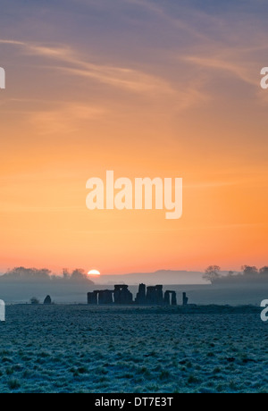 Stonehenge, Wiltshire, Royaume-Uni Banque D'Images