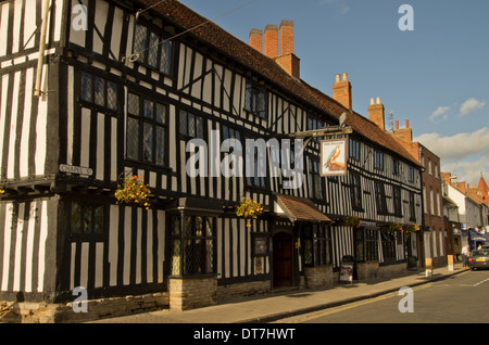 Le Falcon Hotel Stratford sur Avon Banque D'Images