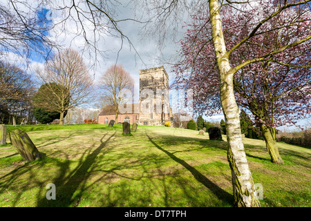 L'église de Saint Augustin England UK Worcestershire Droitwich Spa Banque D'Images