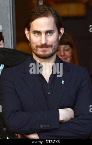 Berlin, Allemagne. Feb 11, 2014. Clemens Schick au cours de la 'Praia do Futuro" photocall lors de la 64e Festival International du Film de Berlin Berlinale 2014 / le 11 février 2014 à Berlin, Allemagne. © dpa/Alamy Live News Banque D'Images