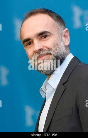 Berlin, Allemagne. Feb 11, 2014. Karim Ainouz au cours de la 'Praia do Futuro" photocall lors de la 64e Festival International du Film de Berlin Berlinale 2014 / le 11 février 2014 à Berlin, Allemagne. © dpa/Alamy Live News Banque D'Images