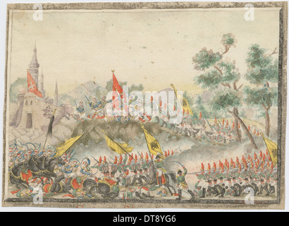 Capturés de l'armée russe en 1790, la forteresse de Kiev 1829. Artiste : Anonyme Banque D'Images