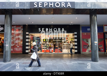Kneza Milosa en magasin Sephora rue de Belgrade, Serbie Banque D'Images
