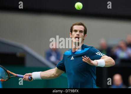 Andy Murray (GRB) dans son match contre Edouard Roger-Vasselin(Fra) Crédit : Tennisimages/Henk Koster/Alamy Live News Banque D'Images