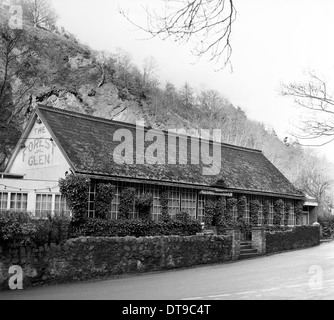 La forêt Glen Pavilion a ouvert ses portes en 1889 par Henry Pointon à la base de la colline Wrekin dans Shropshire Wellington UK. Banque D'Images