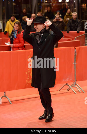 Berlin, Allemagne. 12 Février, 2014. Dieter Kosslick assiste à la "Aloft" une première mondiale à la 64e Berlinale Annuel International Film Festival à Berlinale Palast on février 12th, 2014 à Berlin, Allemagne. Credit : Janne Tervonen/Alamy Live News Banque D'Images