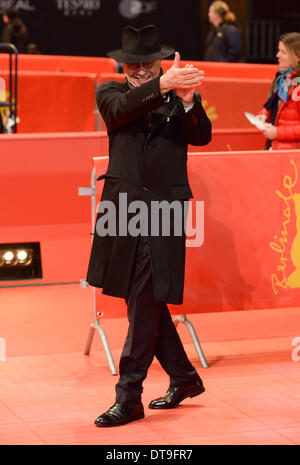 Berlin, Allemagne. 12 Février, 2014. Dieter Kosslick assiste à la "Aloft" une première mondiale à la 64e Berlinale Annuel International Film Festival à Berlinale Palast on février 12th, 2014 à Berlin, Allemagne. Credit : Janne Tervonen/Alamy Live News Banque D'Images