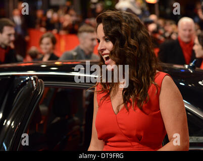 Berlin, Allemagne. 12 Février, 2014. Claudia Llosa assiste à la "Aloft" une première mondiale à la 64e Berlinale Annuel International Film Festival à Berlinale Palast on février 12th, 2014 à Berlin, Allemagne. Credit : Janne Tervonen/Alamy Live News Banque D'Images