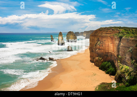 12 Apôtres sur la Great Ocean Road à Victoria Banque D'Images
