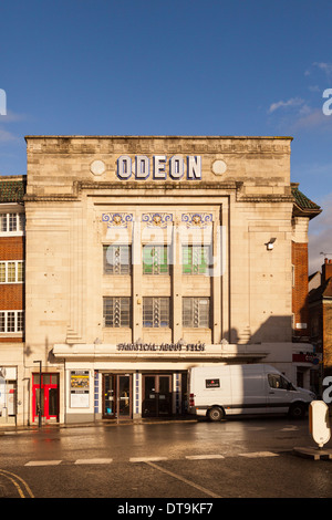 Cinéma Odéon en Richmond upon Thames, Grand Londres, Angleterre Banque D'Images