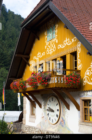 Ferme de Hofgut Sternen Breitnau dans près de Fribourg dans la Forêt-Noire, Allemagne Banque D'Images