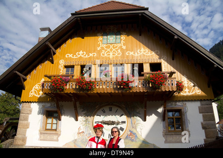 Ferme de Hofgut Sternen Breitnau dans près de Fribourg dans la Forêt-Noire, Allemagne Banque D'Images