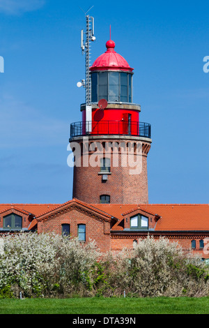 Bütgenbacher Hof phare, Bütgenbacher Hof, Mecklembourg-Poméranie-Occidentale, Allemagne Banque D'Images