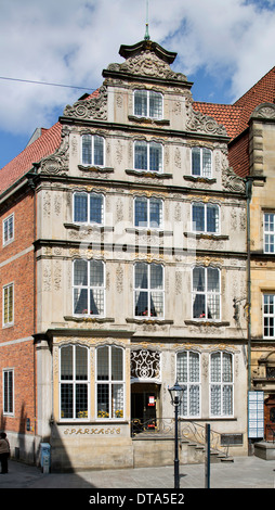 Bâtiment commercial historique, Markt, Brême, Allemagne Banque D'Images