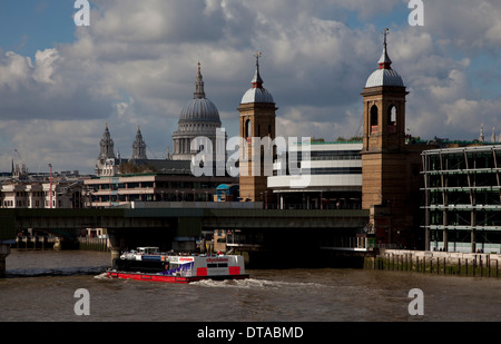 Londres, Cannon Street Station Banque D'Images